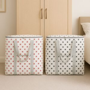 New Printed Quilt Storage Bag ( 2 Pcs)